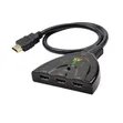 3-in-1 HDMI Switch - 4K UHD, 1080p Splitter - 1