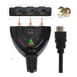 3-in-1 HDMI Switch - 4K UHD, 1080p Splitter - 3