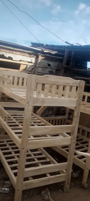 Wood-Mode 3x6 Space Saver Triple Decker Bed Frame
