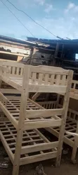 Wood-Mode 3x6 Space Saver Triple Decker Bed Frame - 1