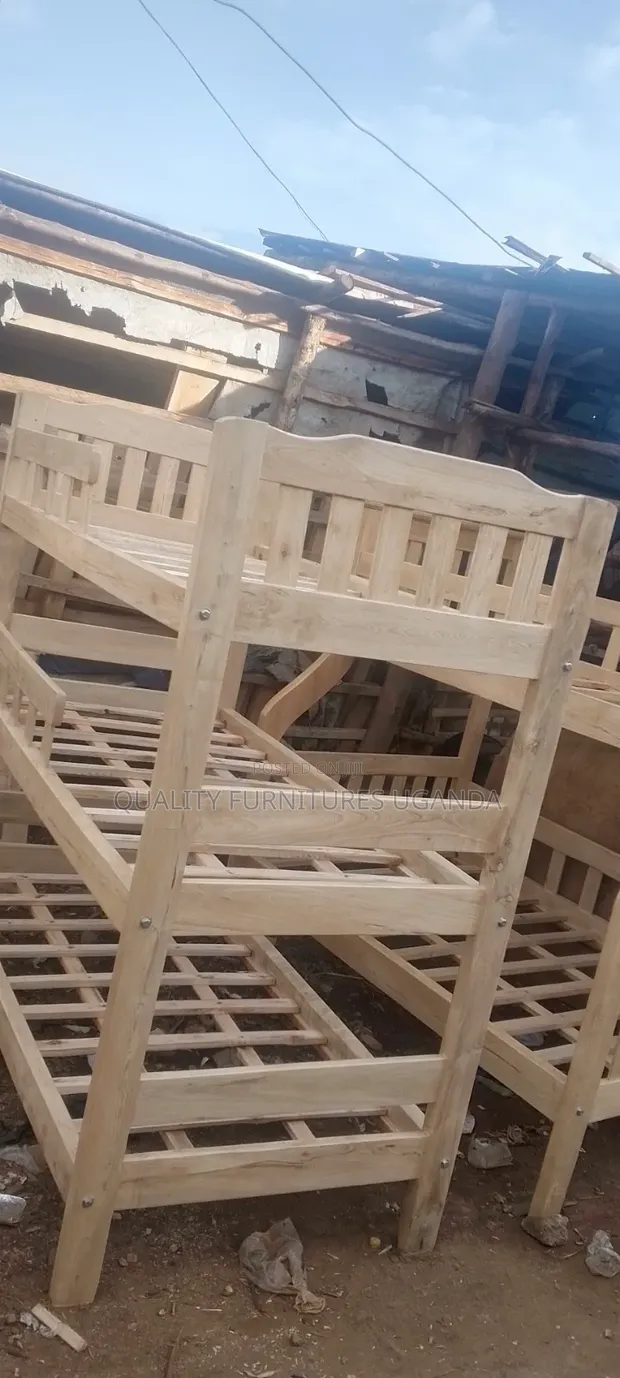 3x6 Triple Hostel King Decker Bed - 1