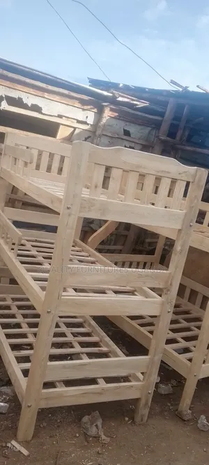 3x6 Triple Hostel King Decker Bed