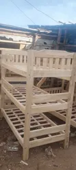 3x6 Student Budget Triple Decker Bed - 1
