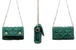 Green New Handmade Crossbody Bag - 3