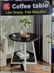 Qualy Round Coffee Table - Brand New - 1