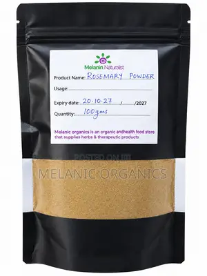 Melanic Organics Natural Rosemary Powder 100g