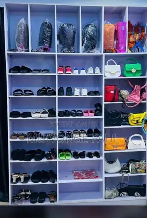 Brand New Open Shoe Rack - White (4x6)