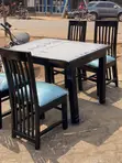 Brand New 4-Seater Dining Table Set - 2