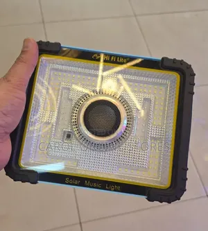 Rechargeable Solar Music Floodlight