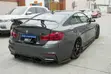 DRL Carbon Fiber Gloss Black Rear Trunk Wing Spoiler - 2