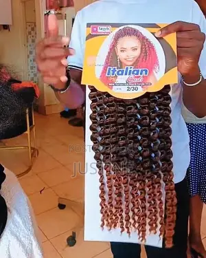 Italian Curls Hair Braids