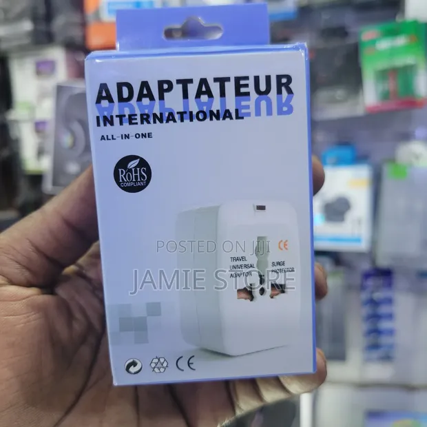 Universal Travel Adapter / Surge Protector - 1