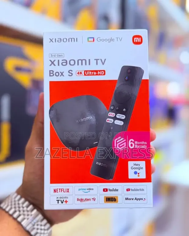 Xiaomi Mi TV Box S 3rd Gen - 4K UHD, Google TV - 1