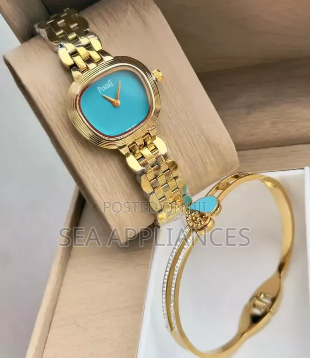 Piaget Watch - Gold Stripes Bangle - 1