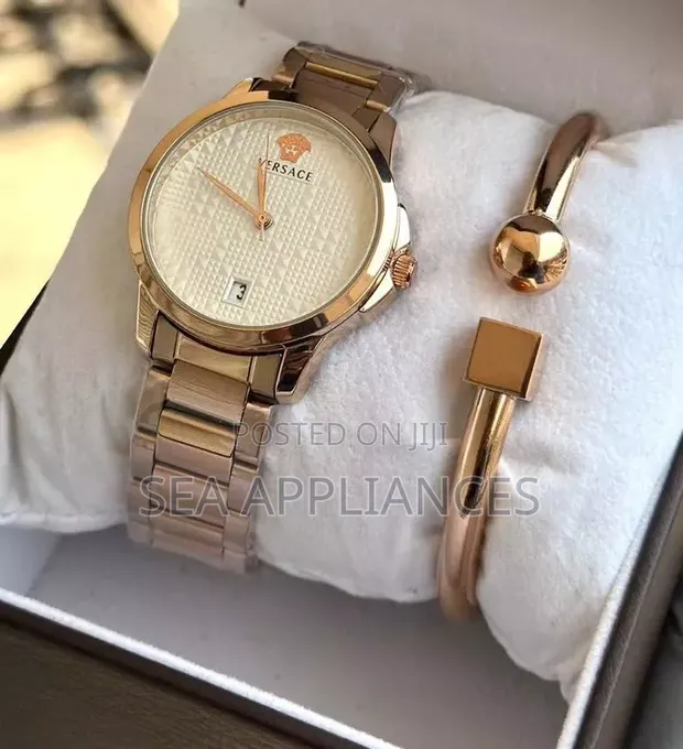 Versace Watch and Bangle Set - 1