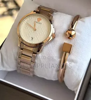 Versace Watch and Bangle Set