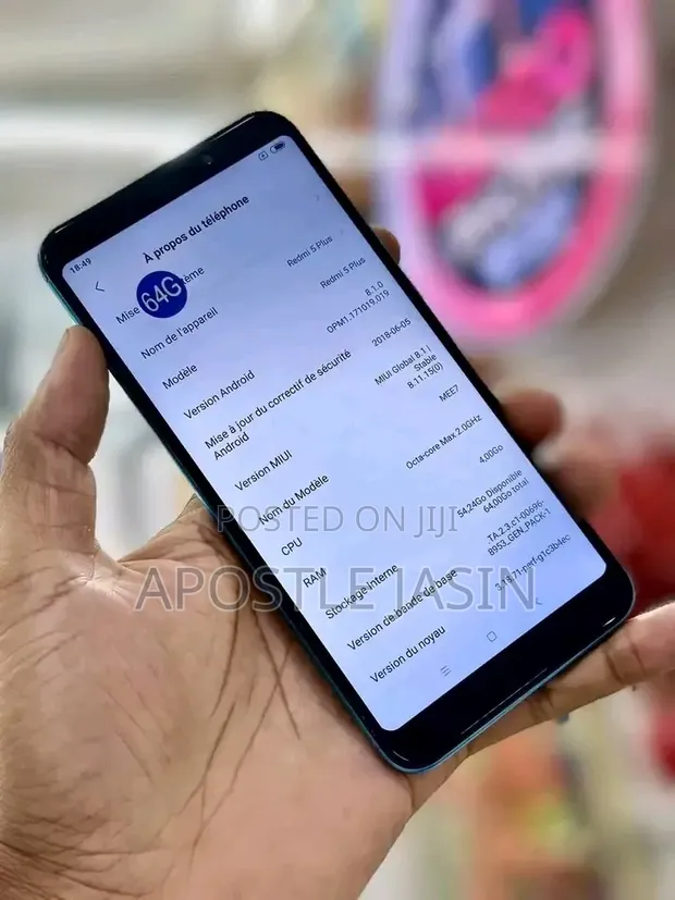 Xiaomi Redmi 5 Plus 64GB Blue - 1