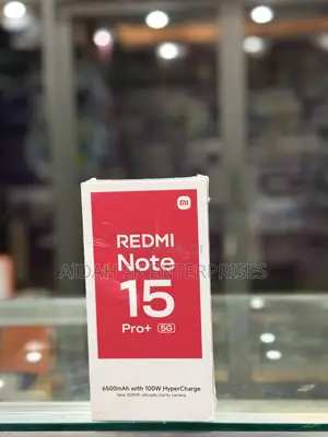 New Xiaomi Redmi Note 15 Pro+ 256GB Black