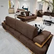 6 Seater Gray Premium Sofa - 2