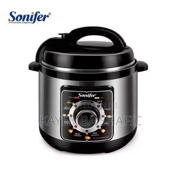 Sonifer 8L Automatic Electric Pressure Cooker & Rice Cooker - 1