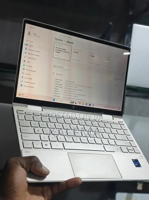 New HP Envy x360 Laptop - 8GB RAM, 256GB SSD - 1