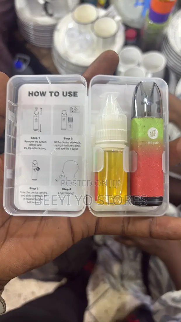 Adalya Refillable Pod Vape Kit - Black - 1