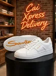 Santoni Milano Casual Leather Sneakers - 3