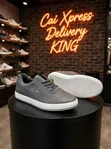 Lacoste Low-Top Casual Sneakers - Black/Grey - 2