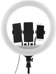 21-Inch LED Ring Light with 3 Phone Holders - 2
