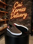 Timberland Blue/Brown Knitted Slip-on Casual Sneakers - 2