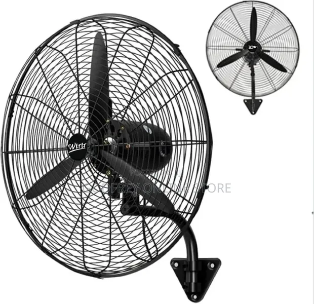 Heavy-Duty Industrial Wall Fan Bracket - 1