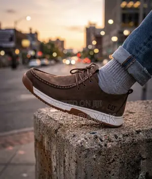 Original Caterpillar Casual Premium Leather Shoes
