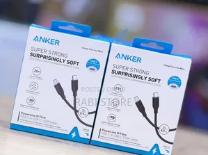 Anker PowerLine III Flow 100W USB-C to USB-C Cable 3ft/1m
