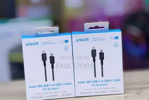 Anker 322 Type C to C Braided Cable 60W, 1m