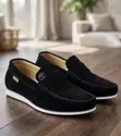 Men's Timberland Classic Suede Moccasin Loafers - 1