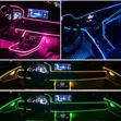 Fiber Optic Car Ambient Lights with App Control - 2