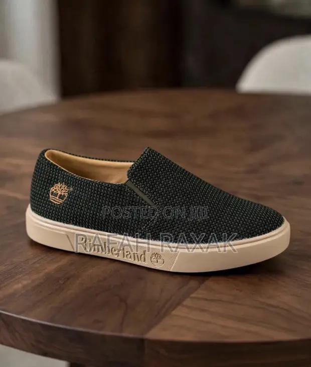 Men's Classic Army-Green Timberland Slip-On Casual Shoes - 1