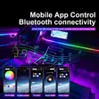 18-in-1 Car Ambient Lighting Kit with App & Bluetooth - 3