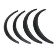 4pc Universal Flexible Car Mudguard Fender Flares - 2