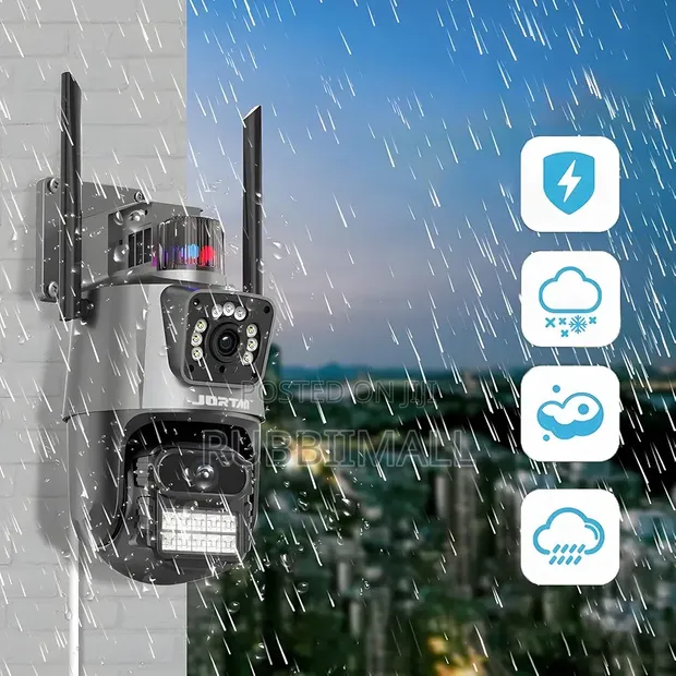 Dual-Lens Outdoor Wi-Fi PTZ Security Camera (6MP) - 1