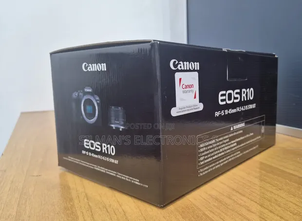 Canon R10 Camera with RF-S 18-45mm Lens - 1