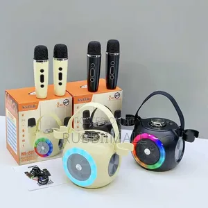 WSTER WS-1970 Portable Wireless Karaoke Speaker with 2 Mics