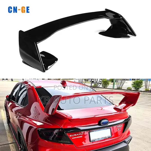 Rear Wing Trunk Spoiler for Subaru and Sedan Cars - 1