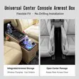 Universal Center Console Armrest Box with Wireless Charging - 2