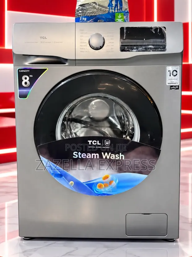 TCL 8kg Fully Automatic Front Loader Washing Machine - 1