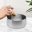Windproof Stainless Steel Ashtray - 2