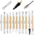11-Piece Clay Sculpting and Pottery Tool Set - 2