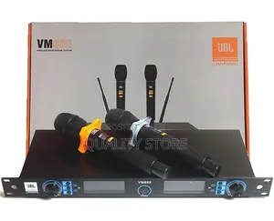 JBL V888 Dual-Channel UHF Wireless Microphone System