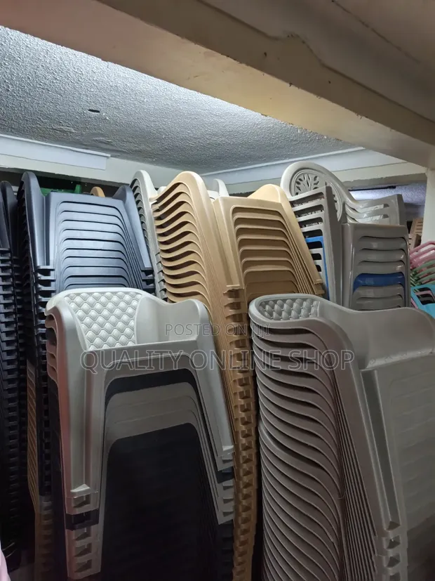 Diamond Plastic Chairs - Brand New - 1