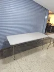1.8m Foldable Plastic Dining Table - 1
